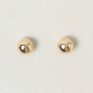 Topos bola 8 mm 0.9gr / Oro...